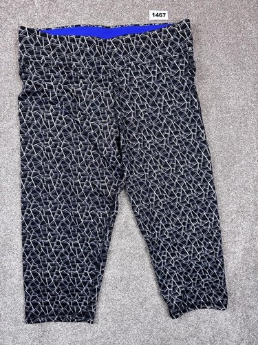 Atmosphere black capris with - black,