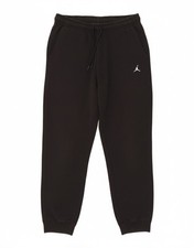 JORDAN Mens Tracksuit Trousers Joggers Large Black Cotton DU18