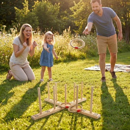 Ring toss game outdoor yard - toss,