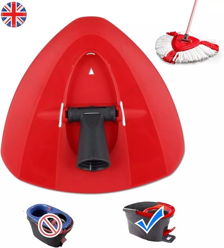 Red spin mop head base - head,