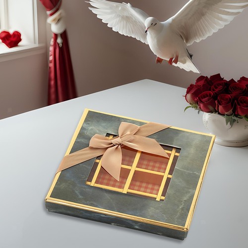 Chocolate box empty candy - box,