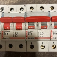 LEGRAND , 100A MAIN SWITCH