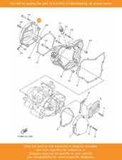 YAMAHA Cover, 1, 1C3-15415-10