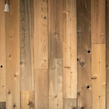 Pine Floorboards, 8 Inch Floorboards Cut from Reclaimed Timber - 18 Square Metre