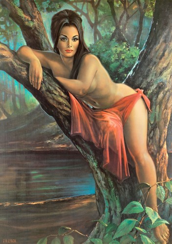 Woodland goddess lynch - by,