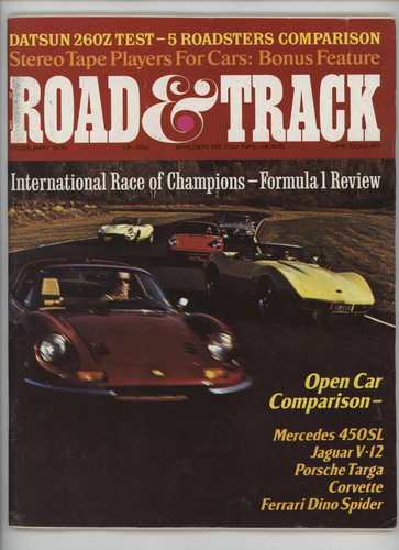 Road track february 1974 - &,