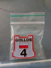 Tomasz Gollob Speedway GP Race Bib Gold Speedway Badge