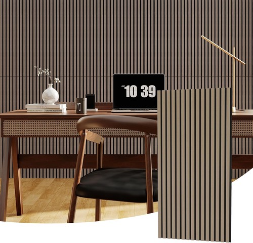 2pcs fluted acoustic - 2pcs, wall