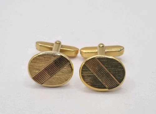 Pair vintage gold plated - gold,