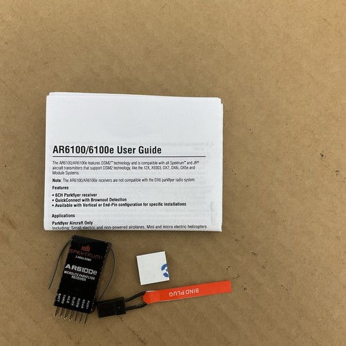 Spektrum ar6100e dsm2 six - spektrum,