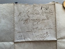 Very Old Letter From 1713