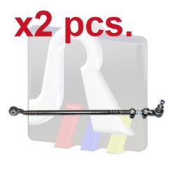 Pcs front tie rod - front, set