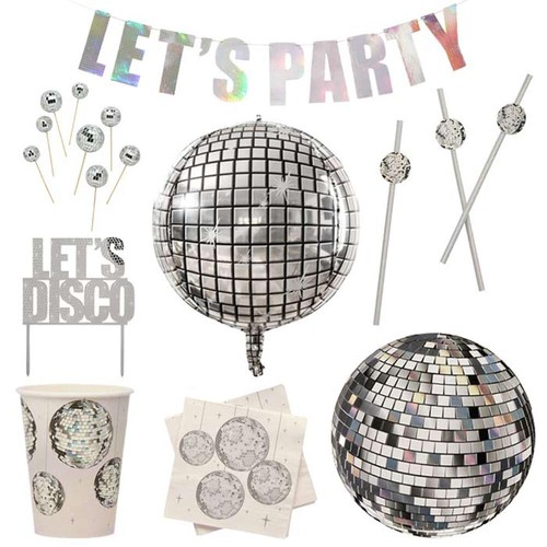 Disco ball party - party, supplies