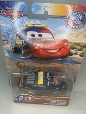 Race Rescue Lightning McQueen Disney Pixar Cars 1:55 Colour Changer – Brand New
