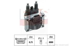 Ignition coil 1.970.275 EPS for RENAULT LAGUNA I LAGUNA I Estate MEGANE I