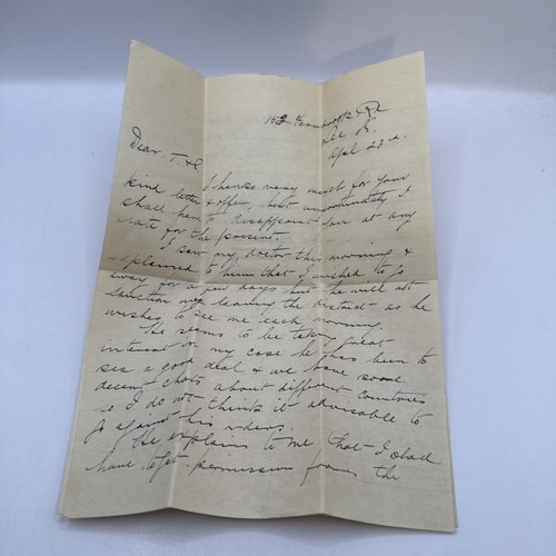 Vintage handwritten letter - handwritten,