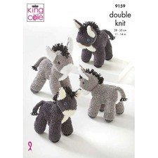 King cole donkey toys knitting - toys,