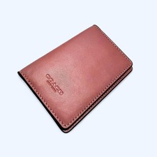 Coach Leather Card Holder  Bi