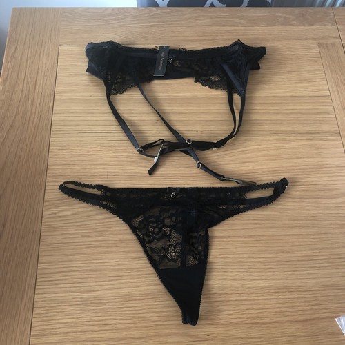 Ann summers black suspender - summers,