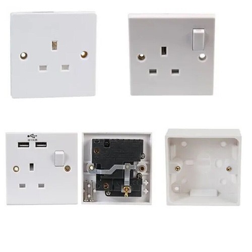 Gang 13a switched plug - 1,