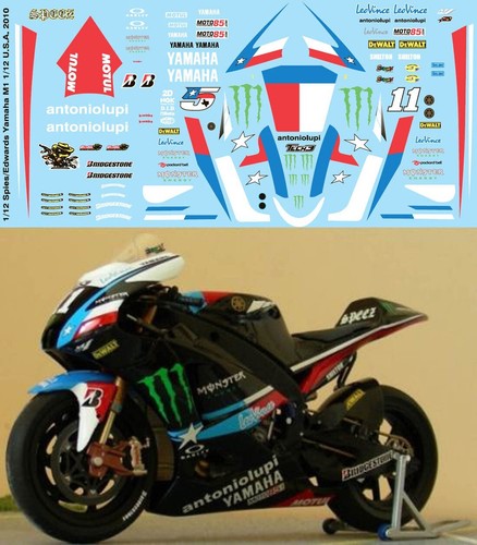 Decals for yamaha m1 - for,