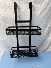 Shower Caddy Hanging - 2-Tier Over Door Shower Shelf, Adjustable Height