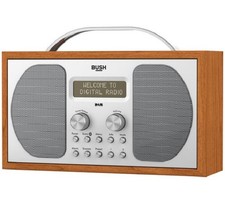 Bush Wooden DAB & FM Radio