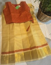 Pattu Pavadai Indian Girls'