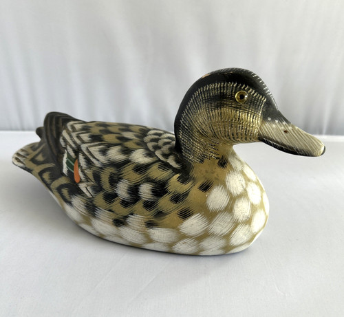 Vintage hand painted decoy - vintage,