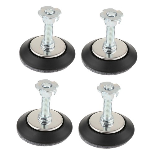 Pool table leg levelers - 4x,