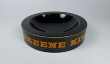 Greene King Royal Norfolk Ceramic XL Dark Green Ashtray Brewery Vintage 24 cm