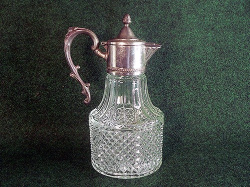 Vintage italian glass claret - italian,