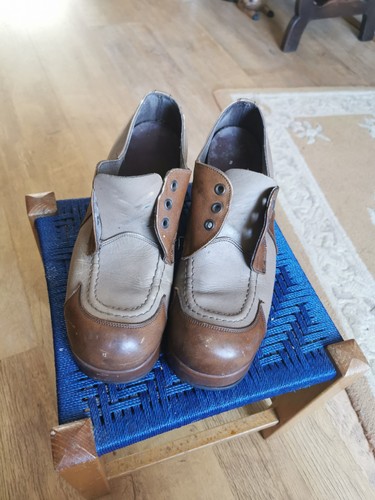 Mens 1965 leather mod platform - mens,