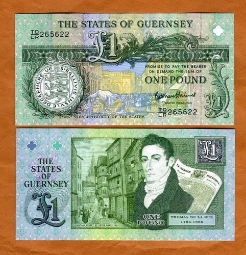 Guernsey pound nd - 1, pound,