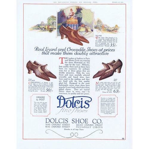 Dolcis shoe real lizard and - co,