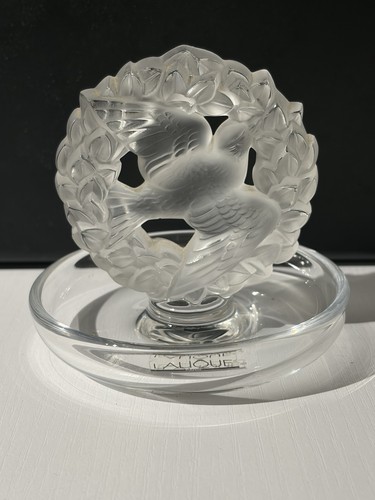 Lalique france crystal ring - lalique,
