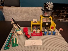 Lego Town Flight: Airport 6392 - Vintage 1985, Incomplete, No Baseplate