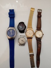 Watch Bundle Job Lot Seiko Swiss Mechanical Quartz Vintage Mens