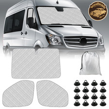 Internal Cab Screen Thermal Blinds 5 Layers Window Cover - Sprinter 2018 Onwards