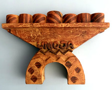 Vintage Hand Carved Wood