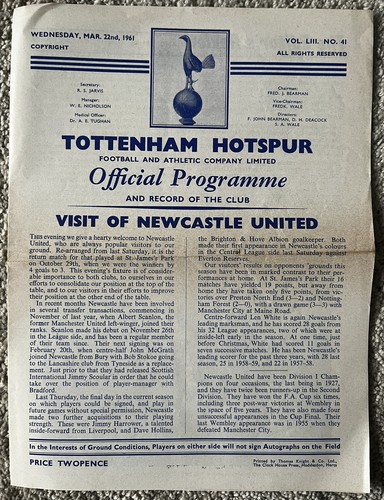 Tottenham hotspur double - tottenham, (double