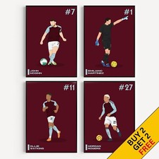 Aston Villa - Football Poster