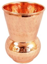 100% Copper Drinking Glass Cup