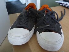 MENS SIZE 7  CONVERSE ALL STAR ARMY STYLE TRAINERS - WITH SUEDE TABS - GREAT