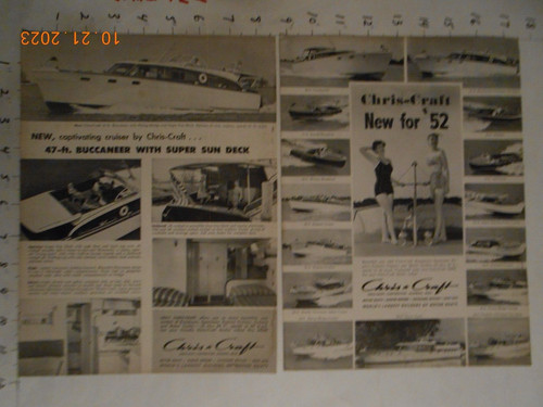 1952 chris craft new - 1952, chris-craft