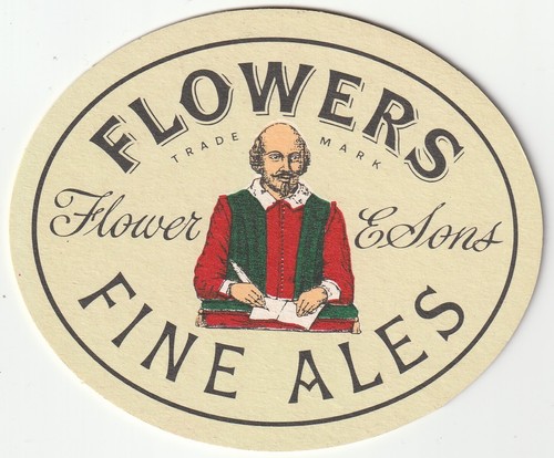 Beer mat flowers - mat,