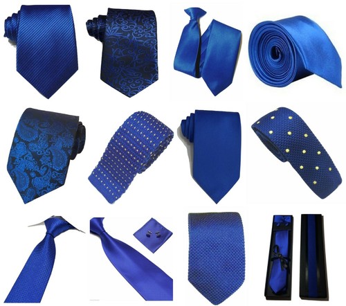 Royal blue collection - blue, woven