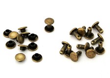 7mm Diameter Antique Brass