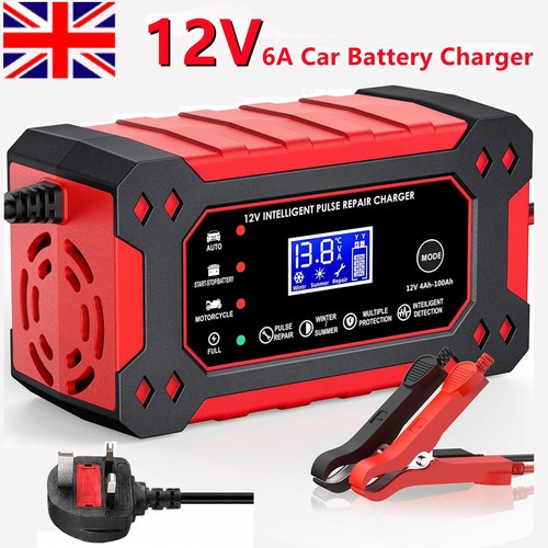 12v car battery charger - 6a,