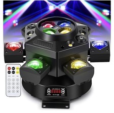 Moving Head DJ Lights, Spolehli 150W RGBW LED Stage Light with 6 Arms Beam